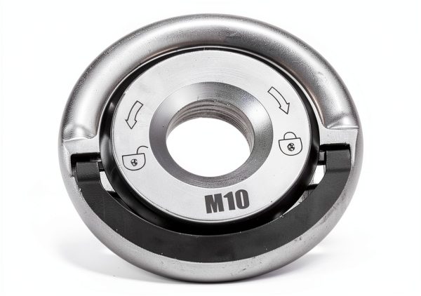 M10 Grinder Pressure Plate Carbon Steel Self Locking Design-0