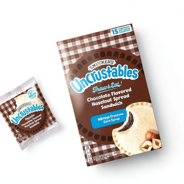 Smuckers Uncrustables Chocolate Hazelnut Spread Sandwicches-7