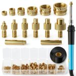 Preciva Heat Set Insert Tip Kit 6 Sizes 60W Soldering Iron-0