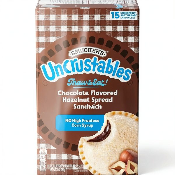Smuckers Uncrustables Chocolate Hazelnut Spread Sandwicches-5