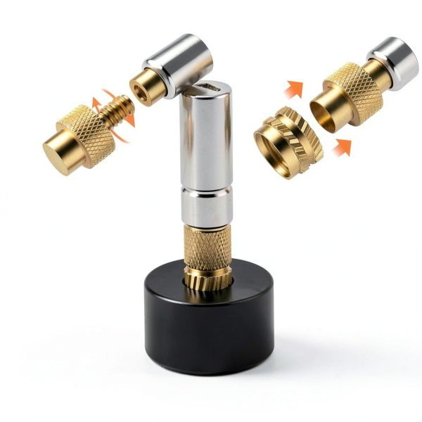 Preciva Heat Set Insert Tip Kit 6 Sizes 60W Soldering Iron-5