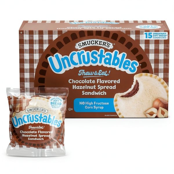Smuckers Uncrustables Chocolate Hazelnut Spread Sandwicches-4