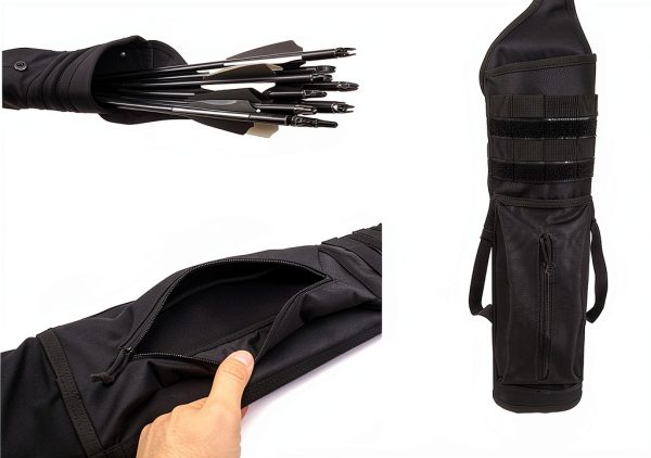 KRATARC Archery Quiver Shoulder Bag 900D Polyester with Molle System-2