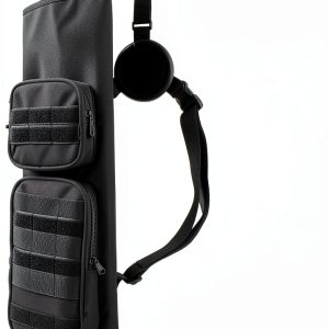 XTACER Archery Quiver Black Soft Shell MT‑SF23724 with Molle Webbing-0
