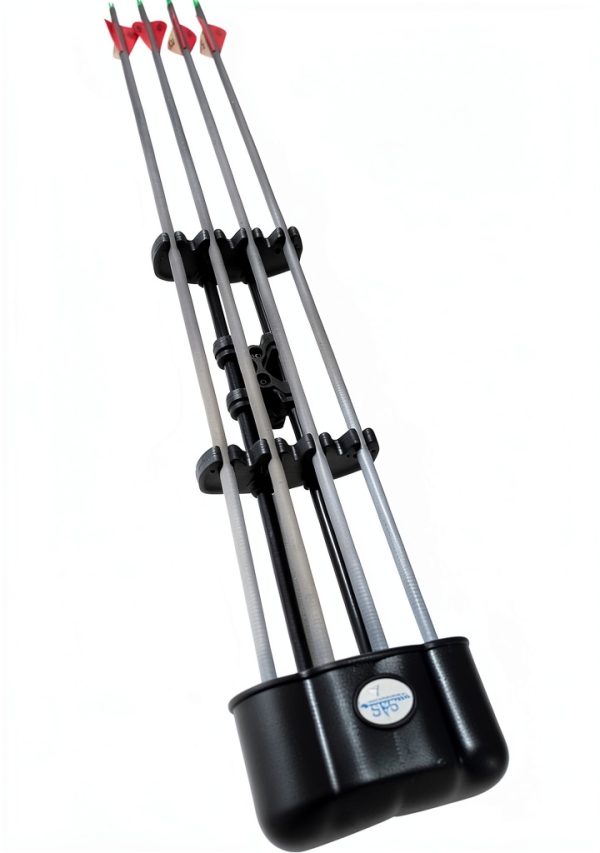 Quick Release Quiver SAS 4-Arrow Lightweight Aluminum Black-6