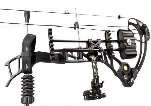 Quick Release Quiver SAS 4-Arrow Lightweight Aluminum Black-1