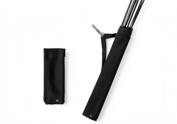 KRATARC Archery Quiver Soft Belt Clip 2‑Tube Arrow Holder 18" Length-3
