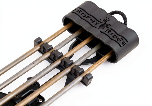 Archery Quiver Trophy Ridge Convoy Black Ballistic Copolymer Quiver-4