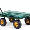 Garden Cart GVDV 660LB Heavy Duty Steel Wagon with Removable Sides-1