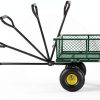 Garden Cart GVDV 660LB Heavy Duty Steel Wagon with Removable Sides-6