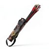 Arrow Quiver - Lightweight Back and Hip Dual Use Foldable Compact Bag for Recurve Bow Compound Target Practice - Nylon Archery Arrows Holder-5