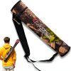 Arrow Quiver - Lightweight Back and Hip Dual Use Foldable Compact Bag for Recurve Bow Compound Target Practice - Nylon Archery Arrows Holder-8