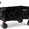 Collapsible Beach Wagon with 570LBS Capacity, SYOCYO Foldable Garden-5