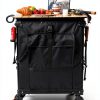 VIC 680lb Super Cart & Table 1=5 Set 480L Double Decker Folding Wagon-4